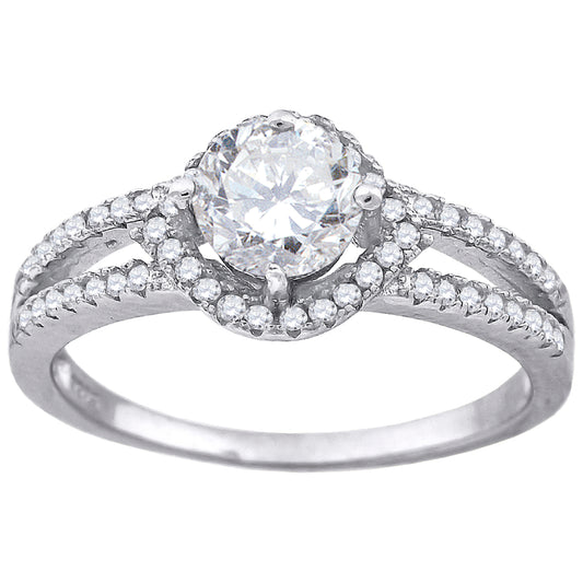 925-Cz Fashion Ring-Sz6