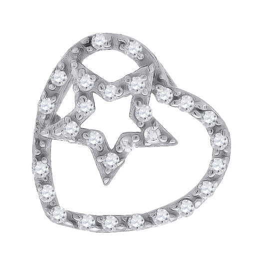 925-Ladies Heart Pendant
