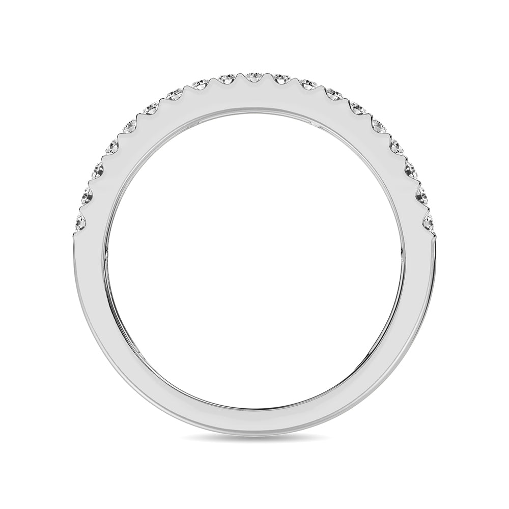 Diamond 2 Ct.Tw. Round and Baguette Fashion Band in 14K White Gold