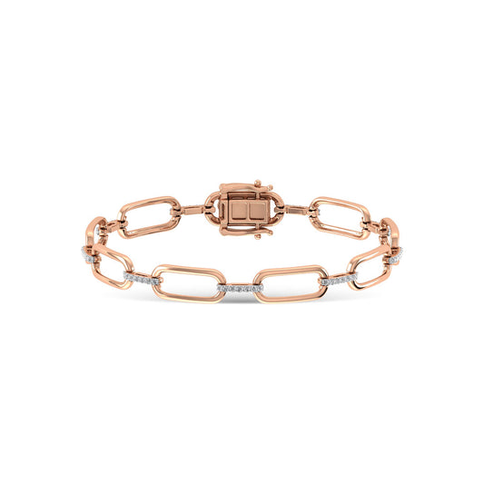 Diamond 1/2 Ct.Tw. Fashion Bracelets in 14K Rose Gold