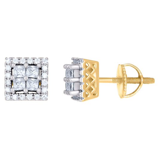 925 Sterling Silver Cz Earrings