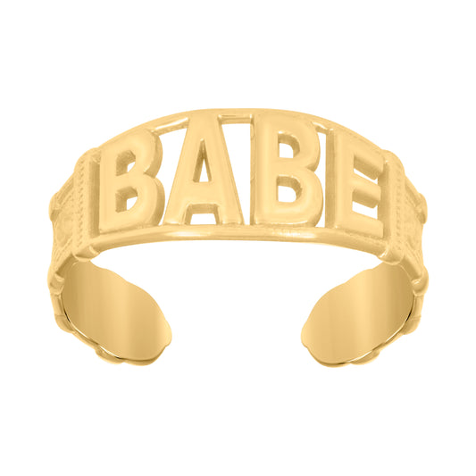 10Kt Gold Toe Ring