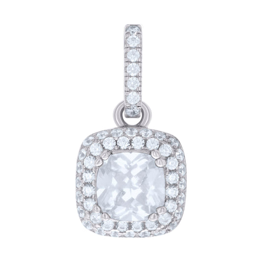 925 Sterling Silver Cz Pendant
