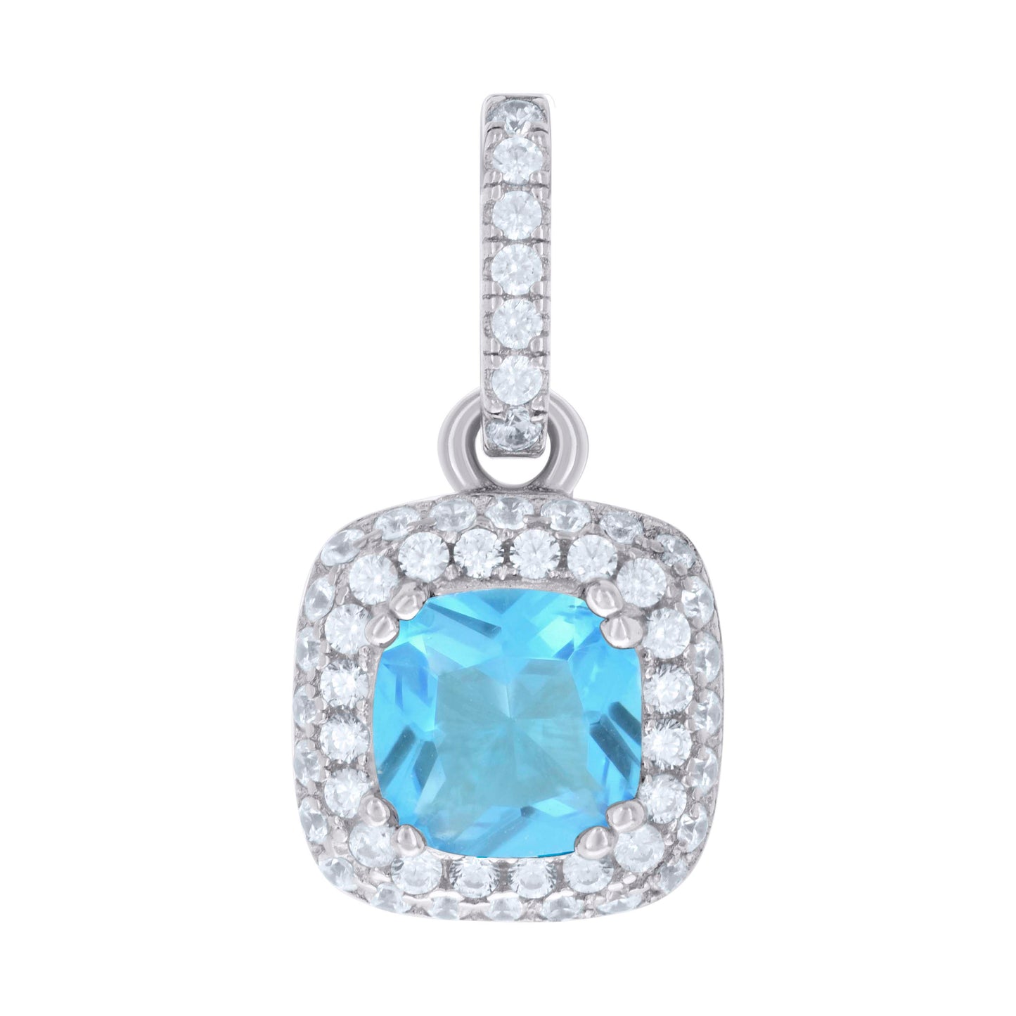 925 Sterling Silver Cz Pendant