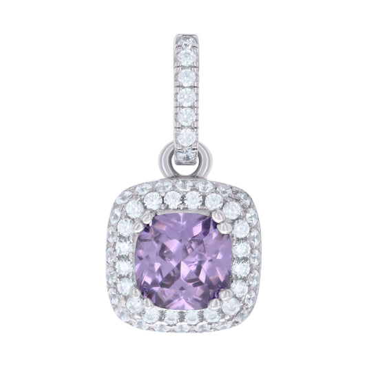 925 Sterling Silver Cz Pendant
