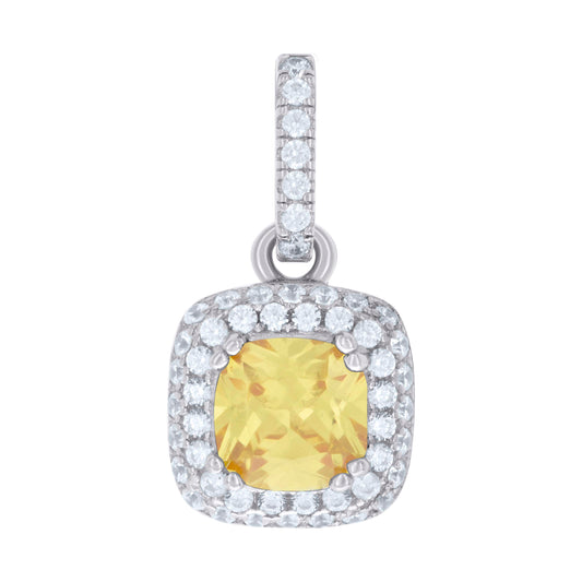 925 Sterling Silver Cz Pendant