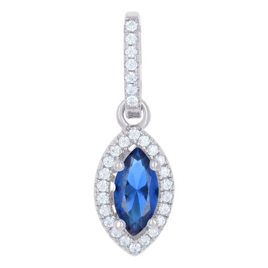 925 Sterling Silver Cz Pendant