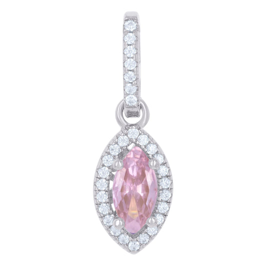 925 Sterling Silver Cz Pendant