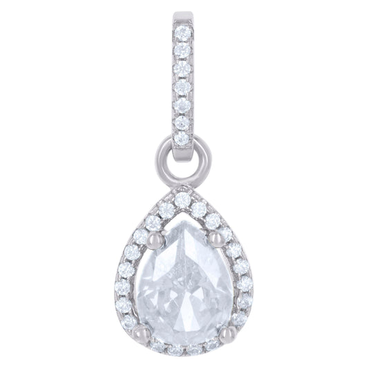 925 Sterling Silver Cz Pendant