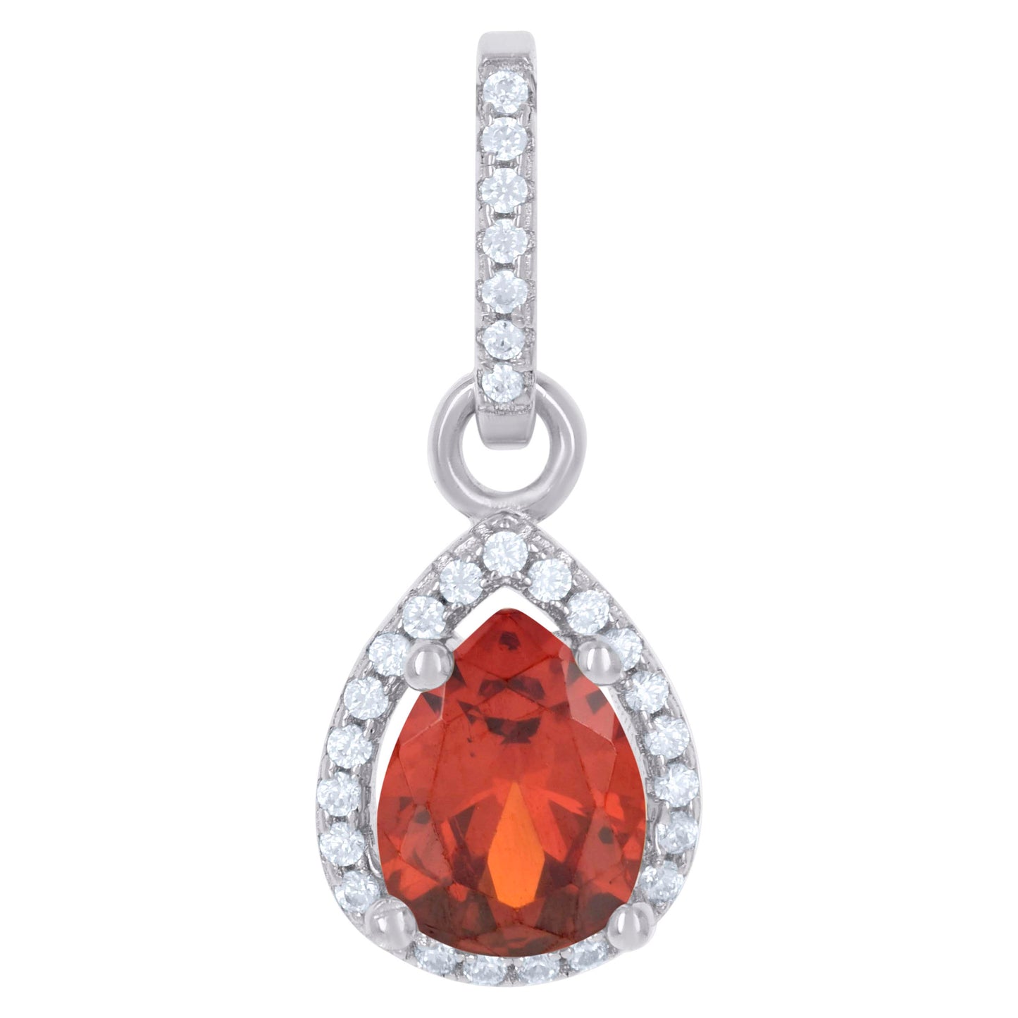 925 Sterling Silver Cz Pendant
