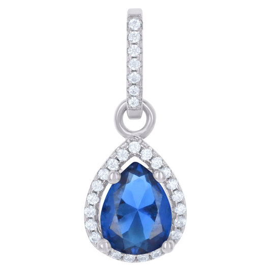925 Sterling Silver Cz Pendant