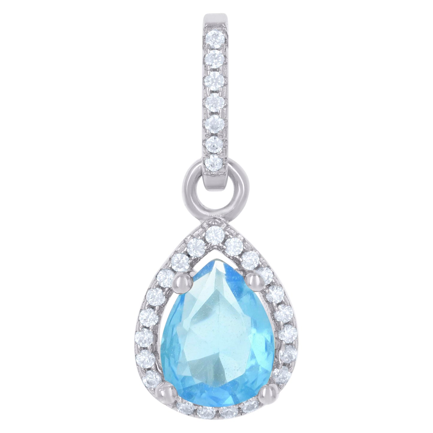 925 Sterling Silver Cz Pendant