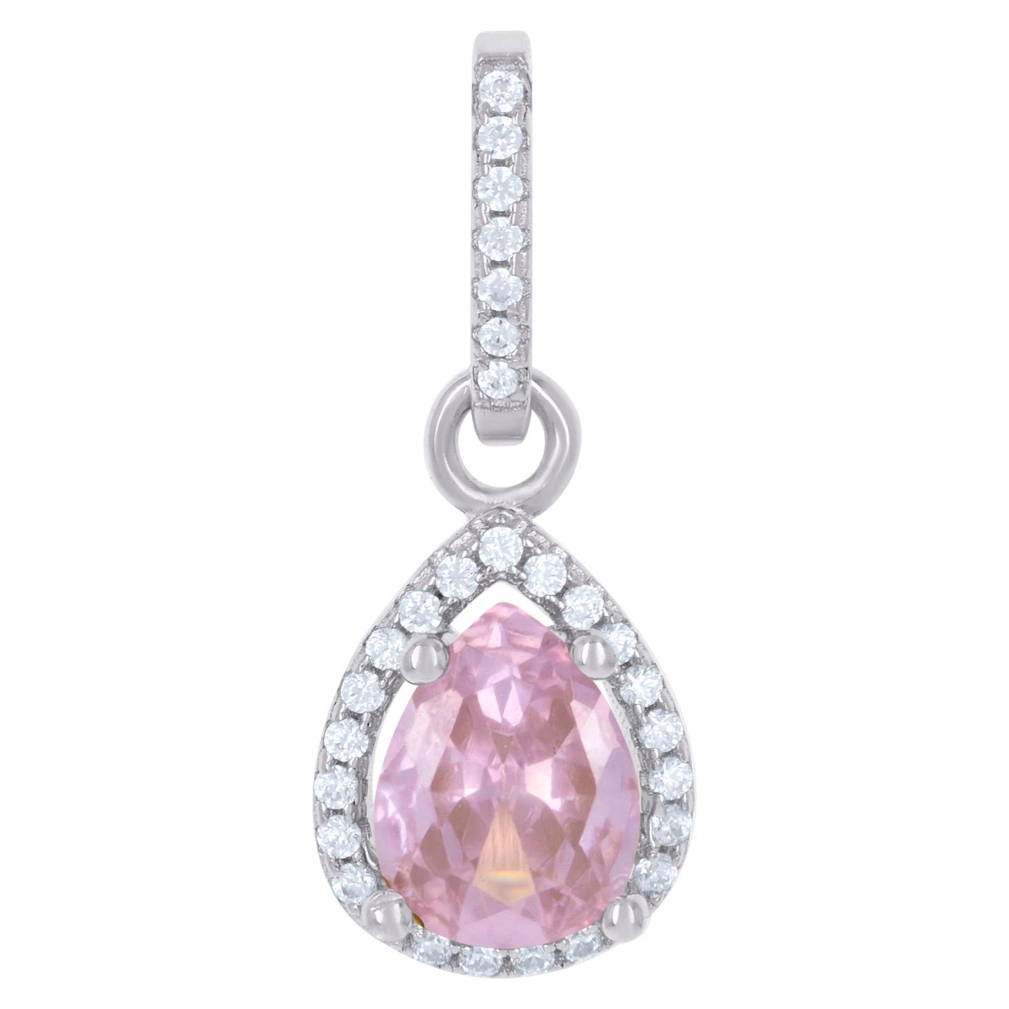 925 Sterling Silver Cz Pendant