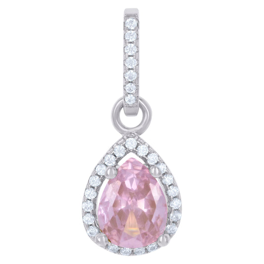 925 Sterling Silver Cz Pendant