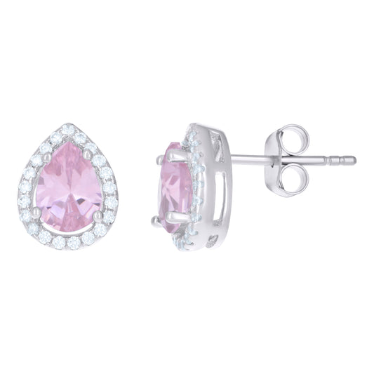 925 Sterling Silver Cz Earrings