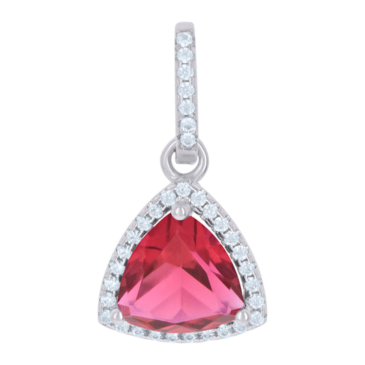 925 Sterling Silver Cz Pendant