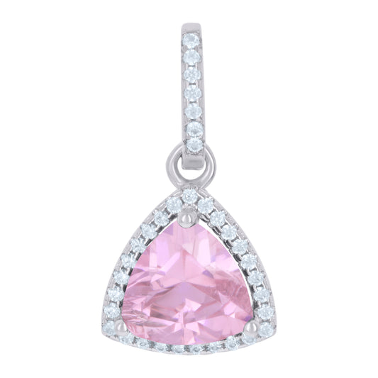 925 Sterling Silver Cz Pendant