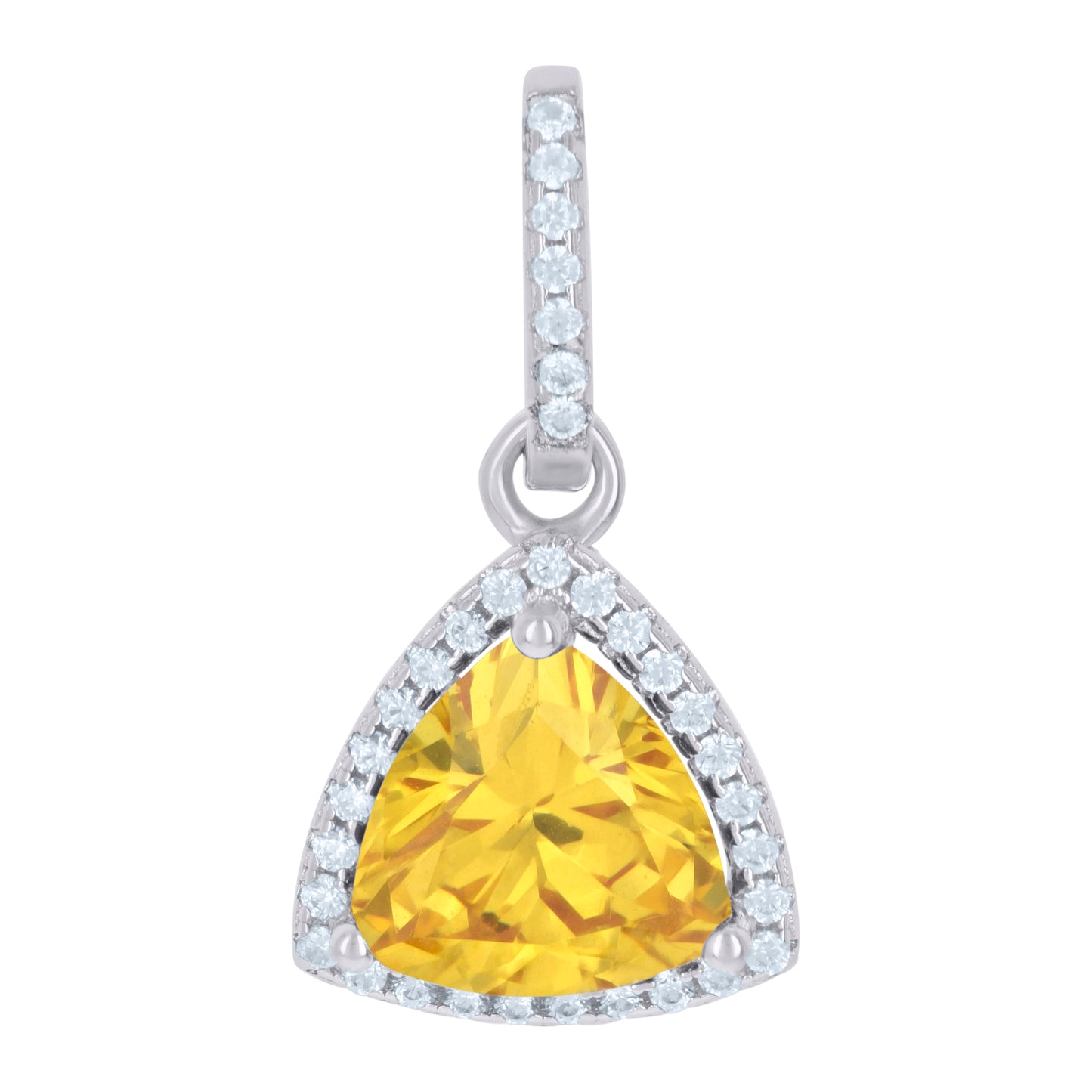 925 Sterling Silver Cz Pendant