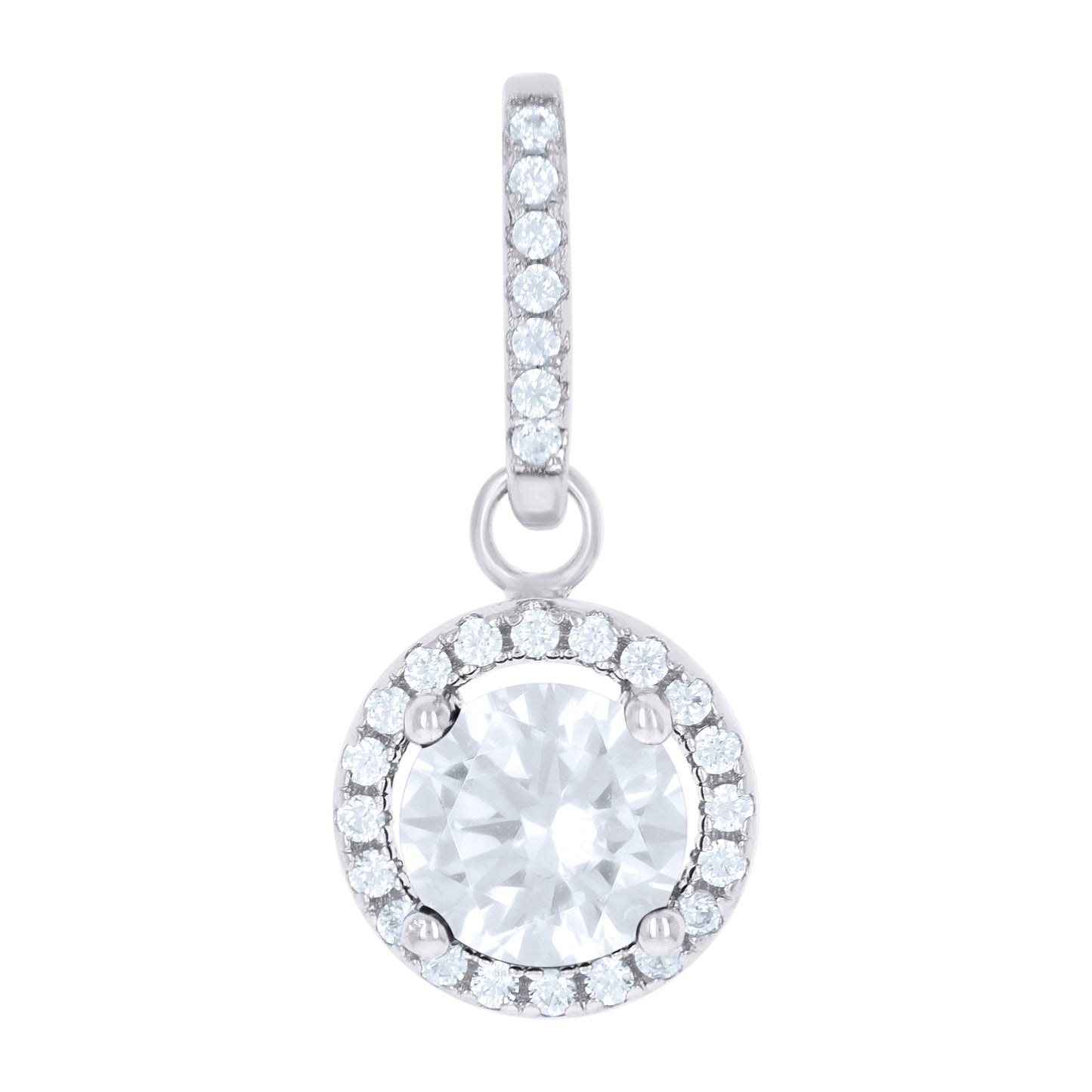 925 Sterling Silver Cz Pendant