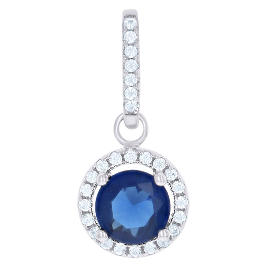 925 Sterling Silver Cz Pendant