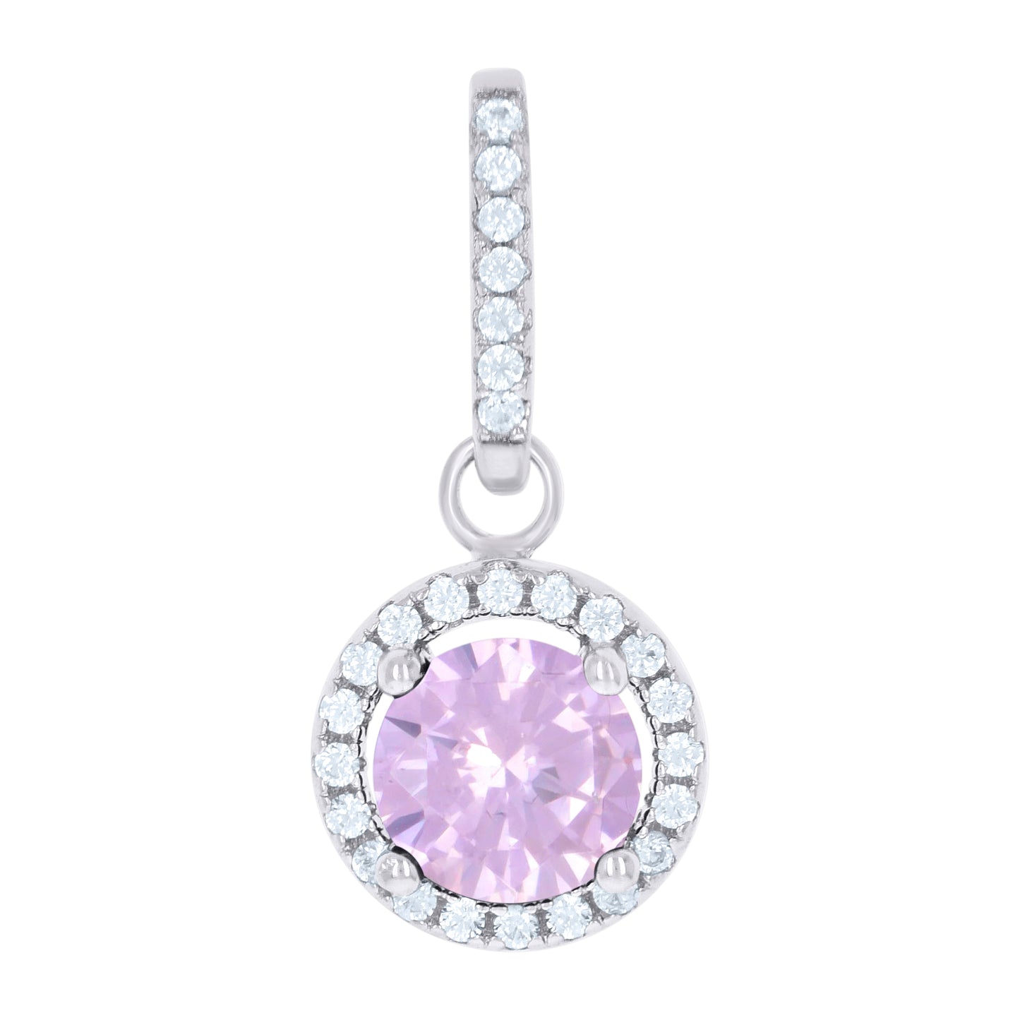 925 Sterling Silver Cz Pendant