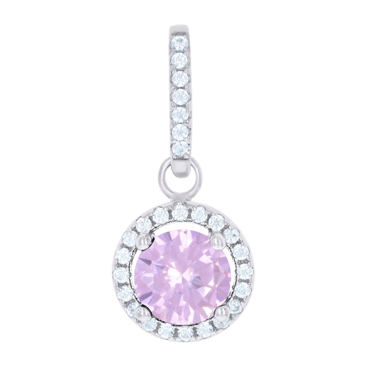 925 Sterling Silver Cz Pendant