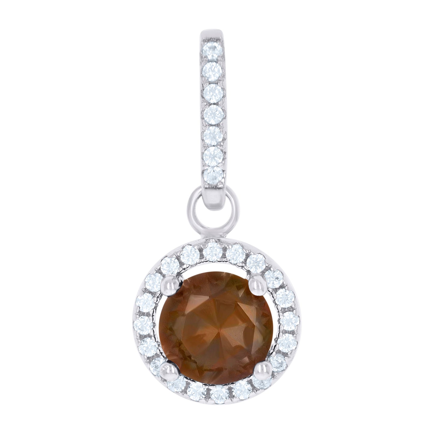 925 Sterling Silver Cz Pendant