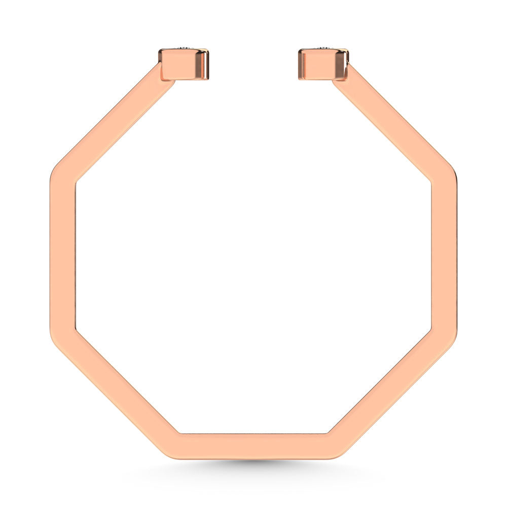 14K Rose Gold  Diamond 1/20 Ct.Tw. Fashion Ring