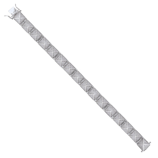 925 Fancy Cz Bracelet