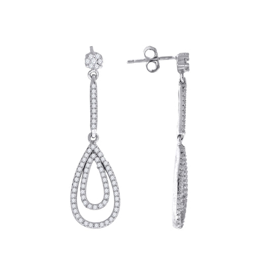 925 Fancy Cz Earring