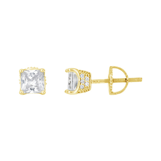 925 Sterling Silver 5mm Earring