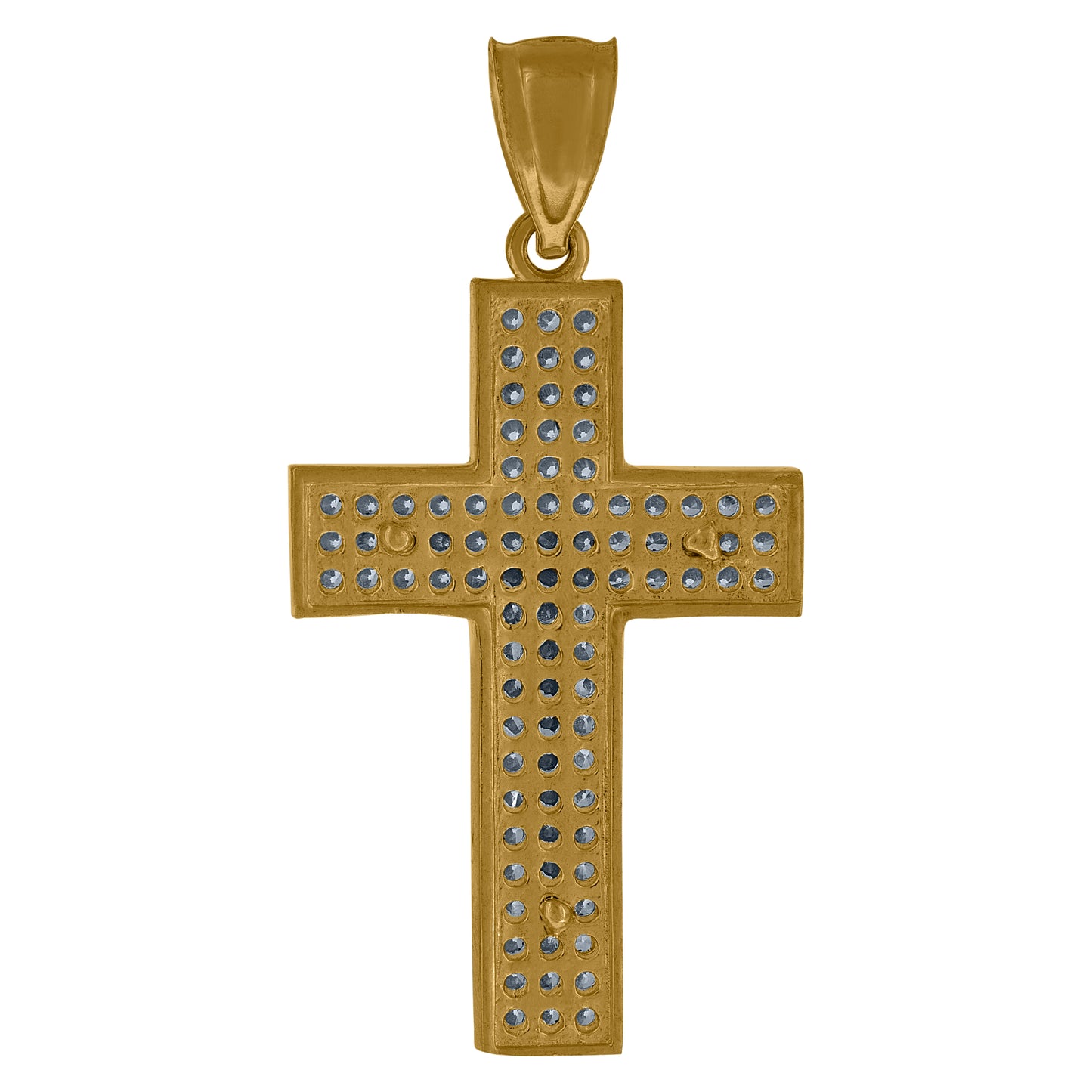 10Kt Gold Cz Pendant