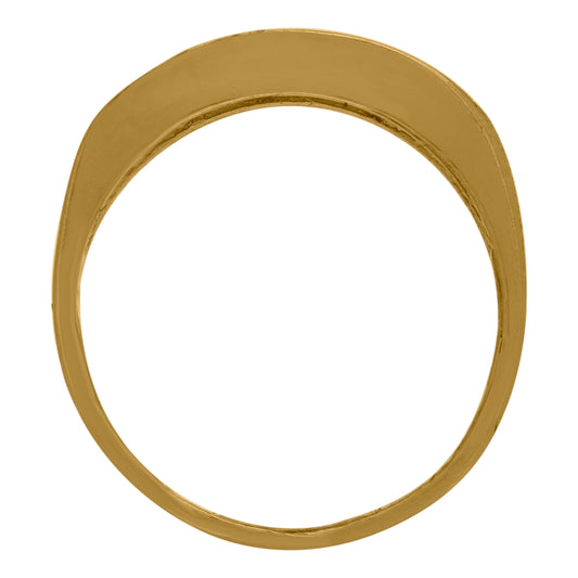 10Kt Gold Cz Baby Ring