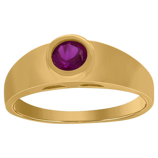 10Kt Gold Cz Baby Ring