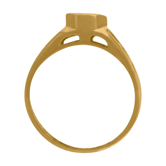 10Kt Gold Cz Baby Ring