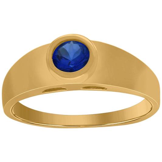 10Kt Gold Cz Ring