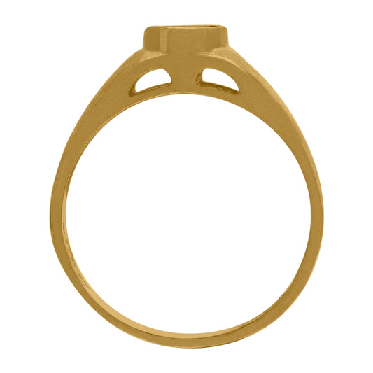10Kt Gold Cz Baby Ring