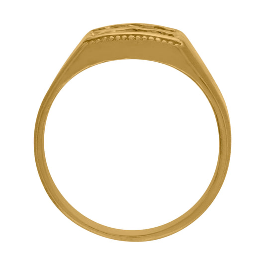 10Kt Gold Cz Baby Ring