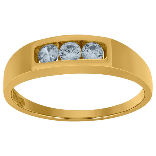 10Kt Gold Ca Baby Ring