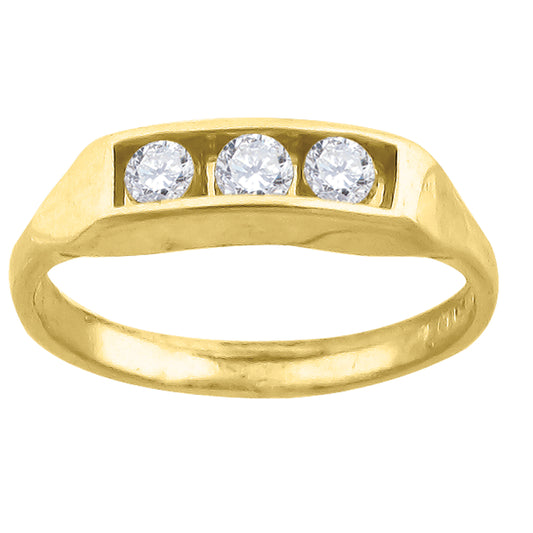 10Kt Cz Ring