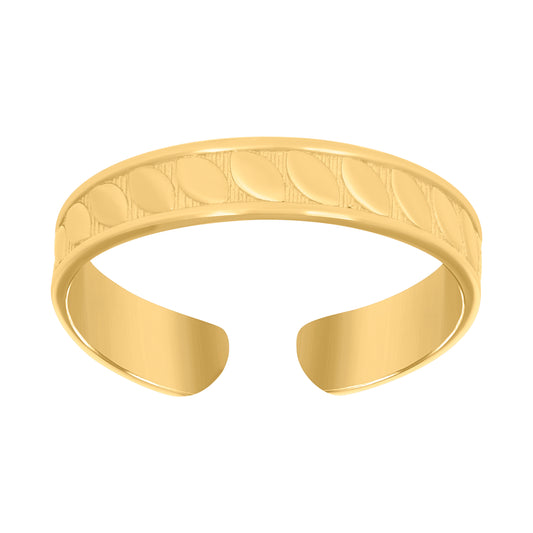 10Kt Gold Toe Ring