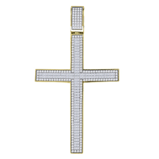 925-Cz Cross Pendant