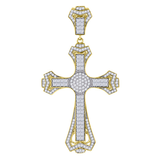 925-Cz Cross Pendant