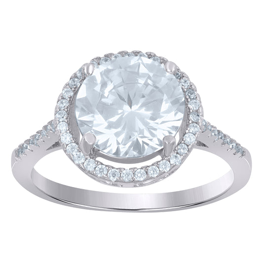 925-Cz Fashion Ring-Sz6