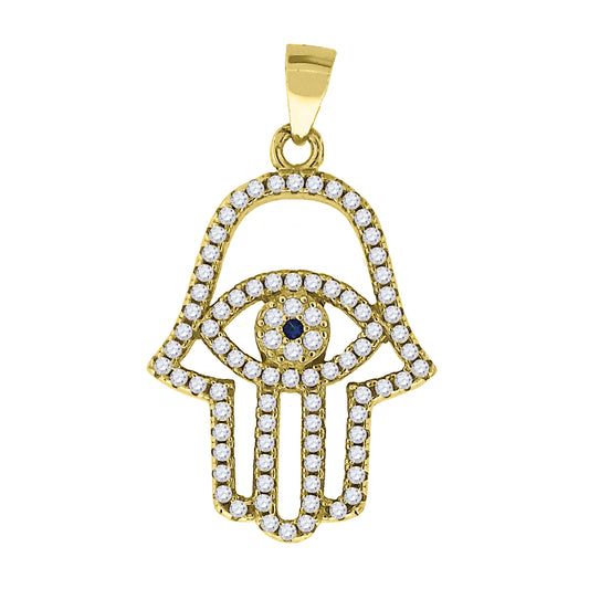 925 Silver Cz Pendant