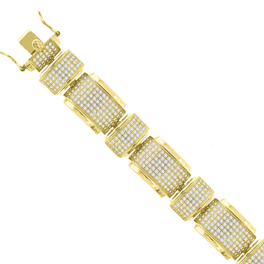 925-Micro-Pv Mens Bracelet