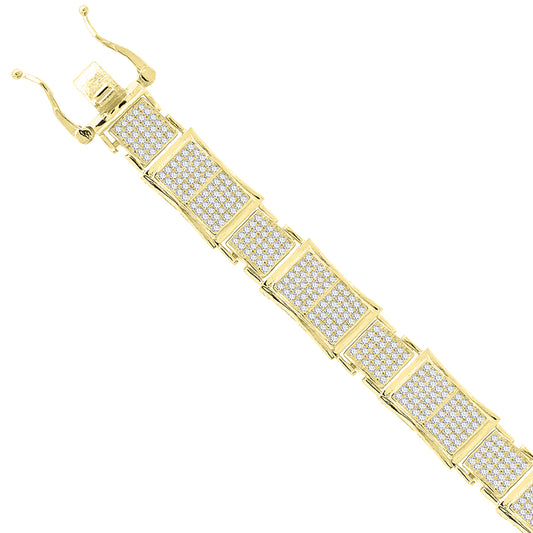 925-Micro-Pv Mens Bracelet