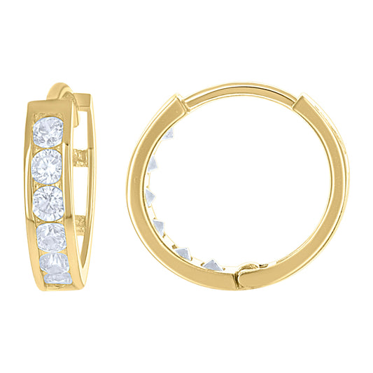 10Kt Gold Hoop Earrings