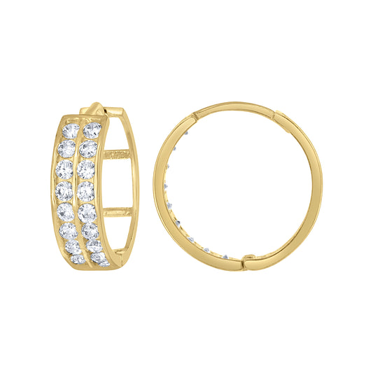 10Kt Gold Hoop Earrings