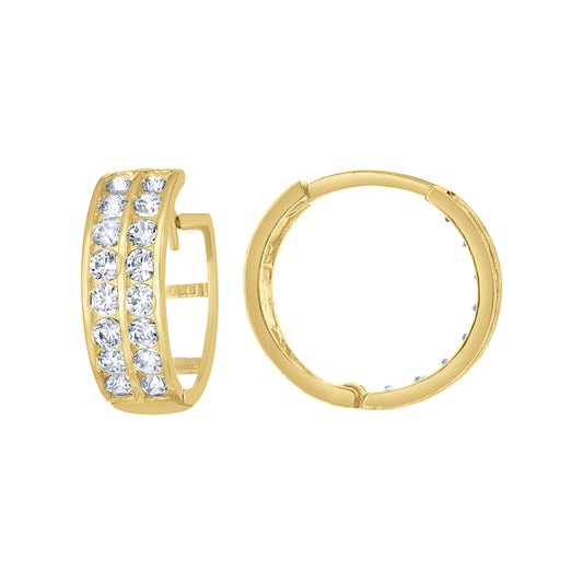 10Kt Gold Hoop Earrings